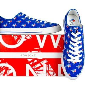 Row One Women’s MLB Toronto Blue Jays Victory Sneakers Tennis Shoe Size 7.5